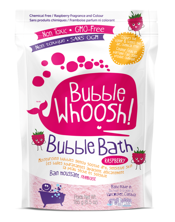 Loot Toy Bubble Whoosh raspberry bubble bath