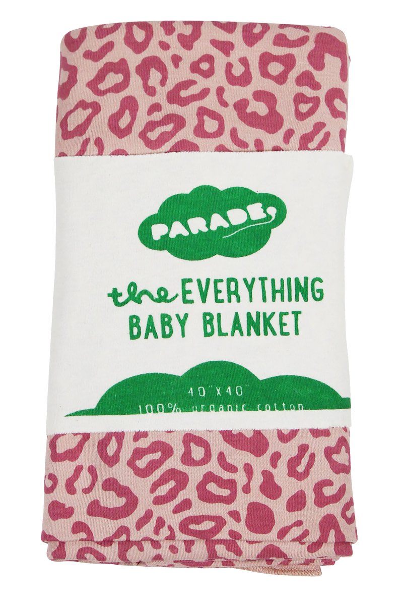 Parade everything baby blanket (leopard)