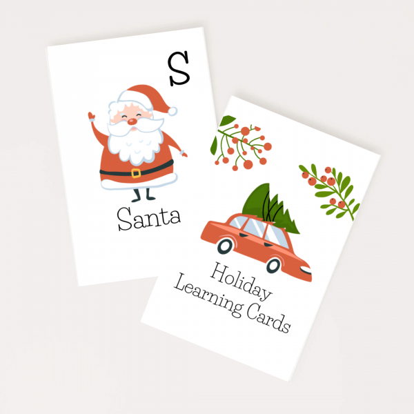 Little Dreamers Holiday Learning Cards