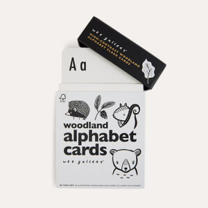 Wee Gallergy woodland alphabet cards
