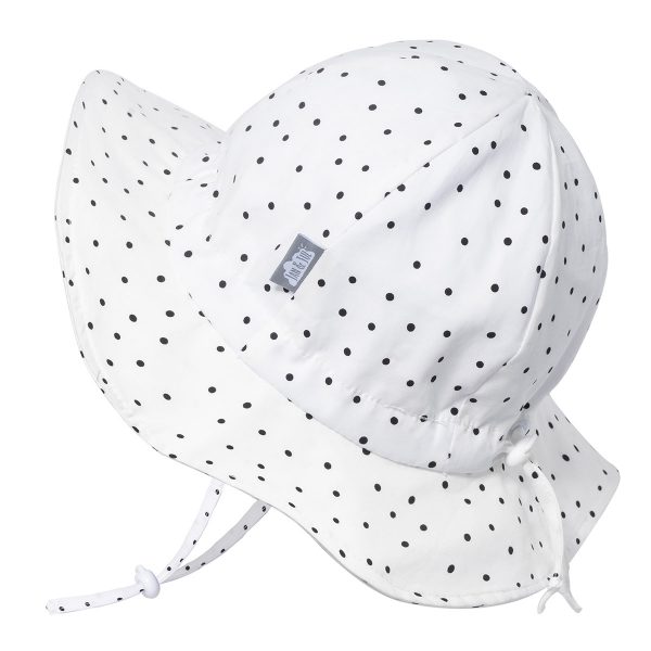 Jan and Jul cotton bucket sun hats for babies toddlers and kids dots