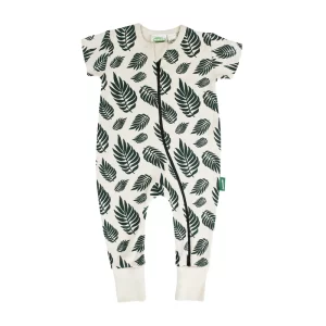Parade Organics short sleeve cotton romper for infants and toddlers