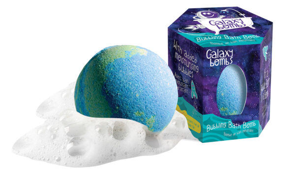 Loot Toys galaxy earth bath bomb for kids