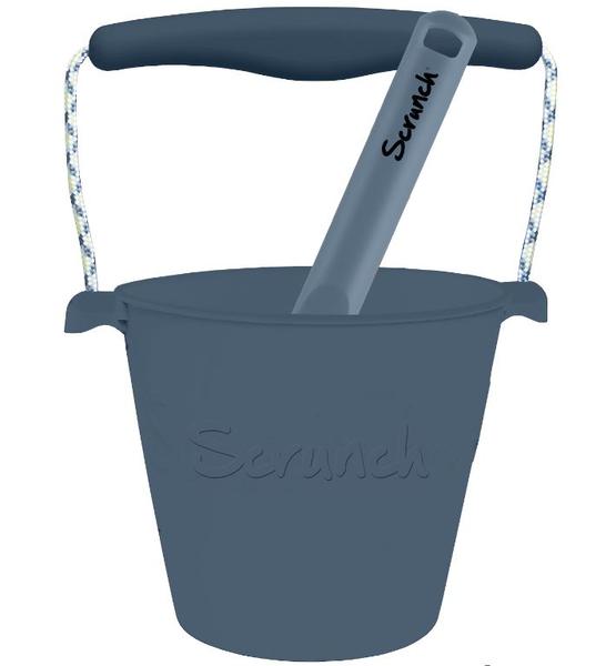 Scrunch bucket and spade set for kids