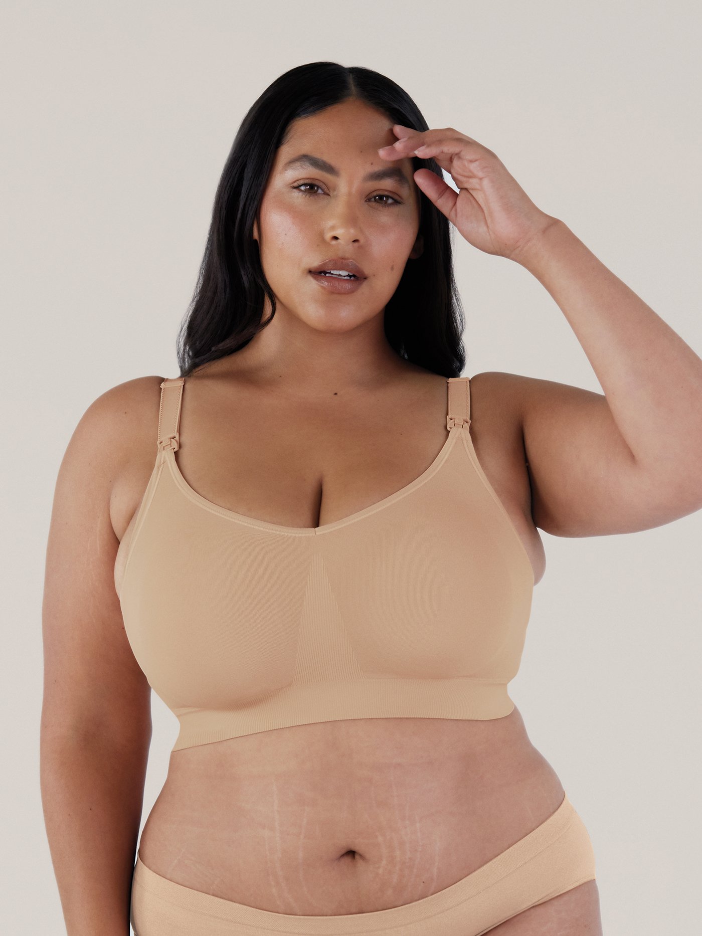women large size nursing bra plus