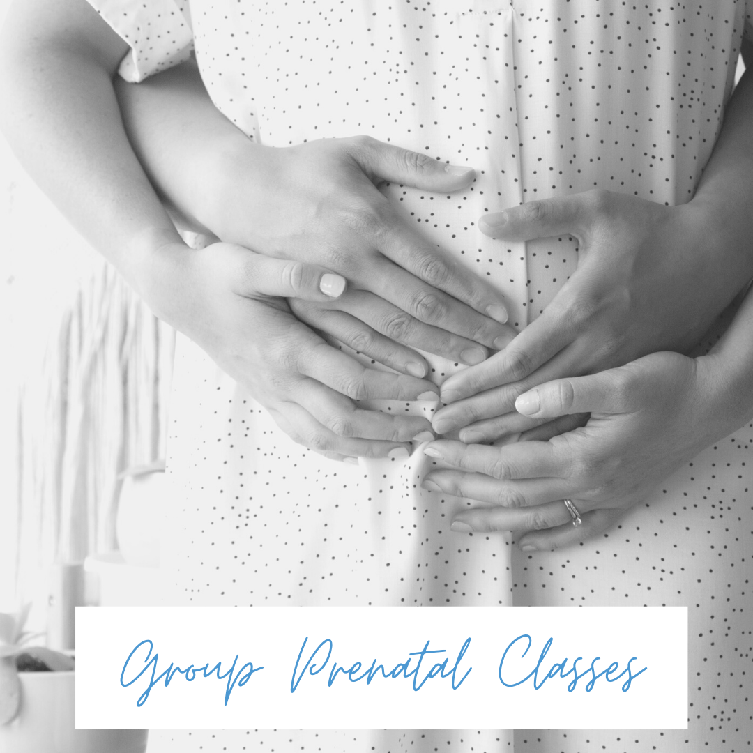 Serenity Birth Studio group prenatal classes in Barrie and Simcoe County