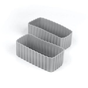 Little Lunch Box Co rectangle silicone bento cups for lunch boxes
