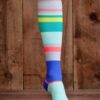 Lunatik Athletiks compression sock - urbane stripe