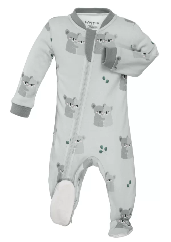ZippyJamz infant and toddler footed sleepers
