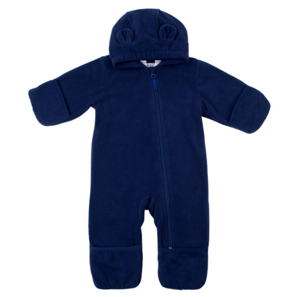 Jan and Jul fleece bunting suit for babies