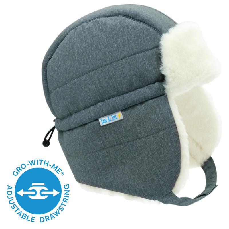 Jan and Jul winter trapper hats for babies and toddlers