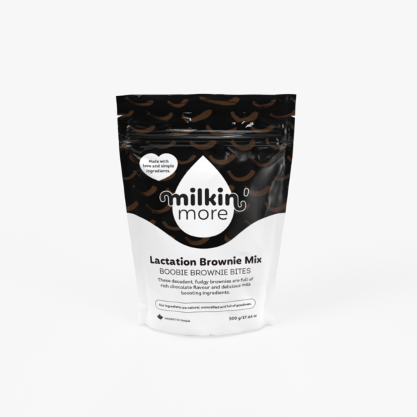 Milkin More Boobie Brownie Mix to boost milk supply