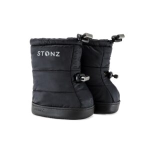 Stonz puffer winter booties for toddlers