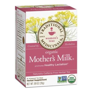 Traditional Medicinals Mothers Milk lactation tea for breastfeeding