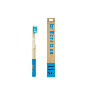 f.e.t.e kids toothbrush biodegradable bamboo and nylon