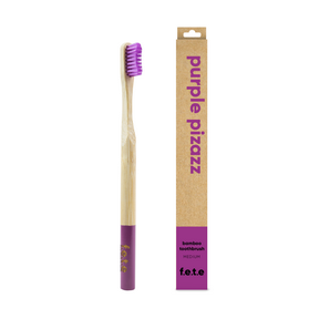 f.e.t.e adult bamboo toothbrush biodegradable