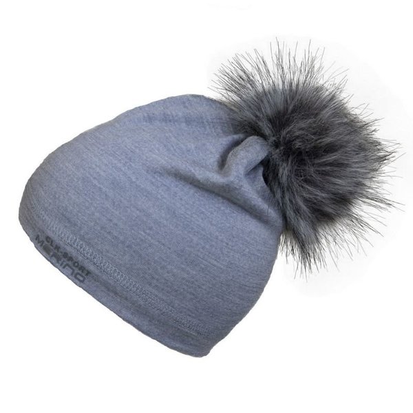 Calikids Mid Season Merino Pompom hat for infants and toddlers