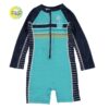 Nano onepiece rashguard swim suit for infants and toddlers
