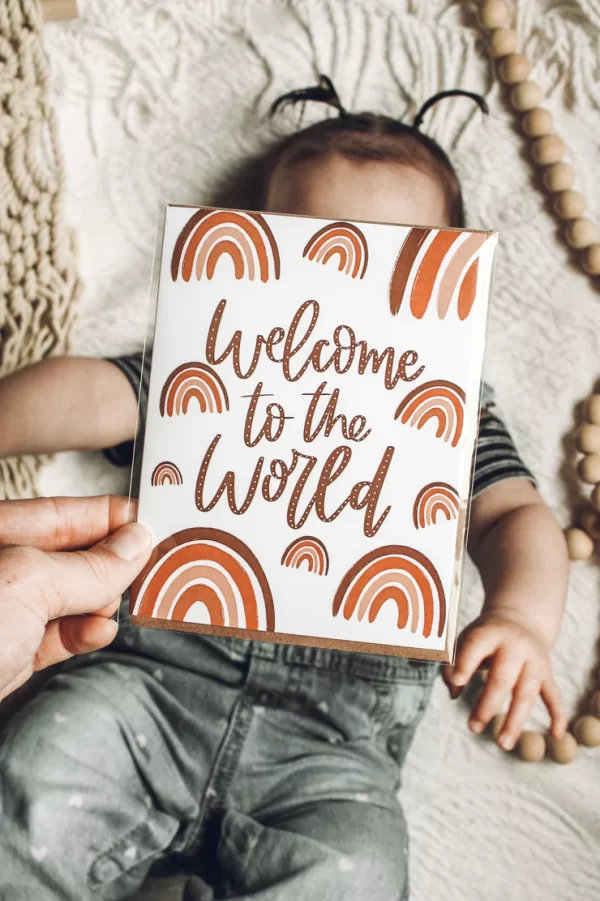Greeting cards for baby by Jess Paper Co