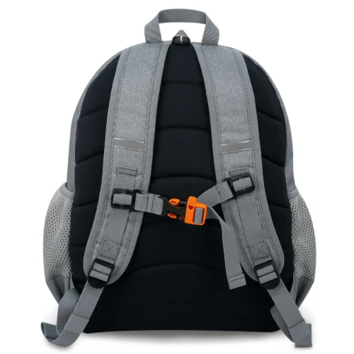 Jan and Jul Kids Backpack HEATHER GREY - Image 2