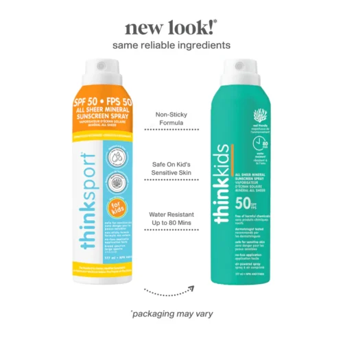 THINK Kids Clear Zinc Sunscreen Spray SPF 50 - Image 3