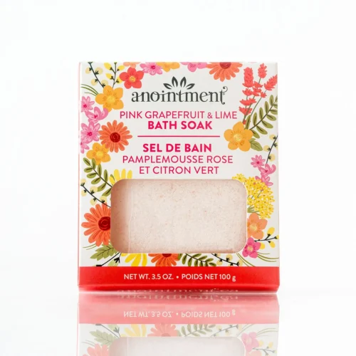 Anointment Pink Grapefruit and Lime Bath Soak