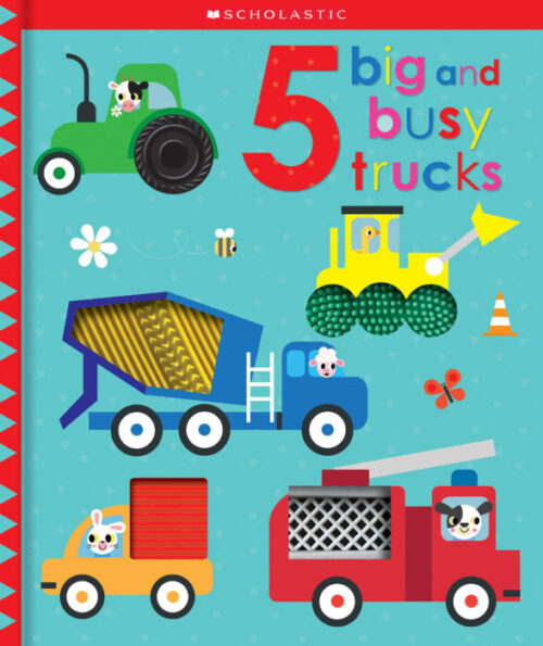 5 Big and Busy Trucks Board Book