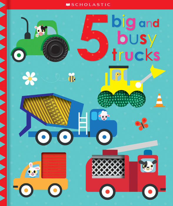 5 Big and Busy Trucks Board Book