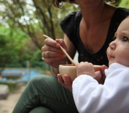 Justenbois Wooden Mini Baby Spoon - Image 2