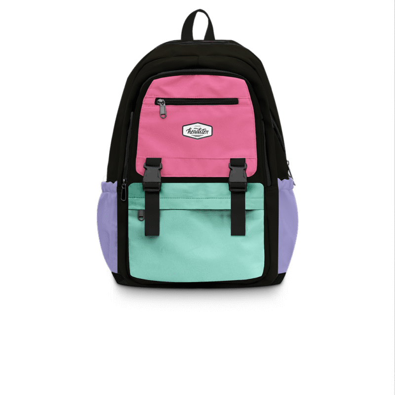 Headster Kids Backpack 26L - Colourblock Flushed Pink
