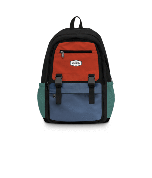 Headster Kids Backpack 26L - Colourblock Tokyo Red