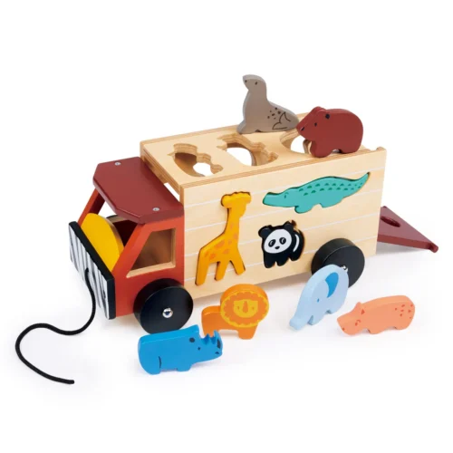 Mentari Shape Sorting Safari Truck - Image 3