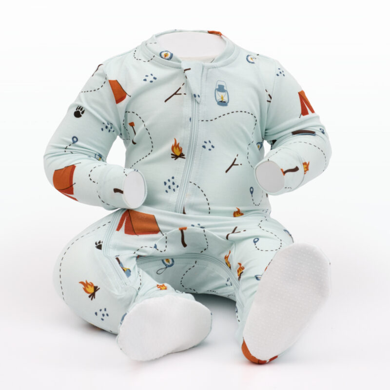 Zippyjamz Bamboo Footed Sleepers TENTS AND TRANQUILITY